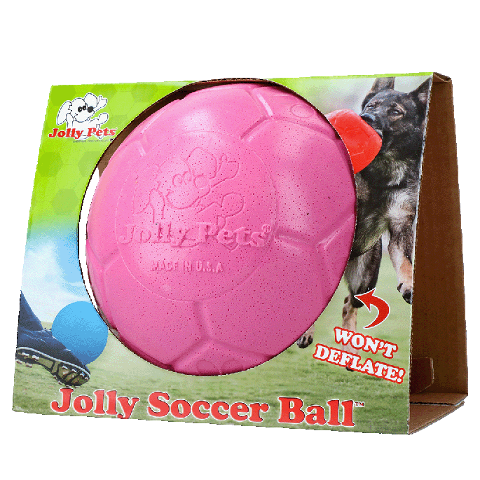 Jolly Soccer Ball 20cm Roze    