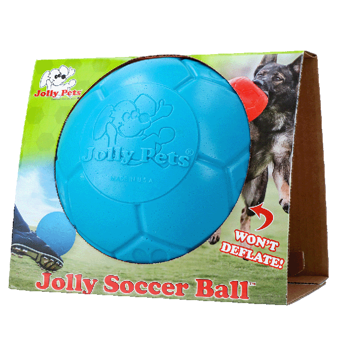 Jolly Soccer Ball 20cm Oceaan Blauw    