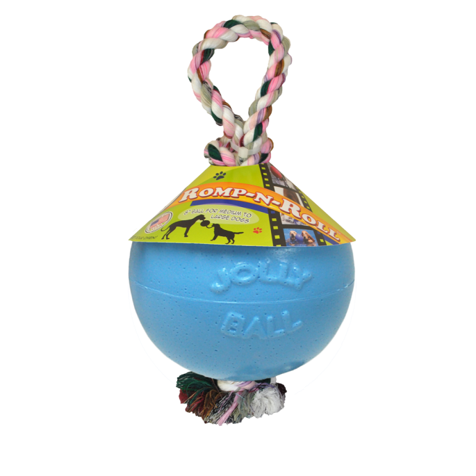 Jolly Ball Romp-n-Roll 10 cm Baby Blauw (Bosbessengeur)    