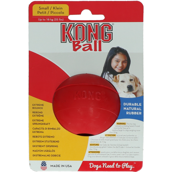 KONG Ball with hole Small    