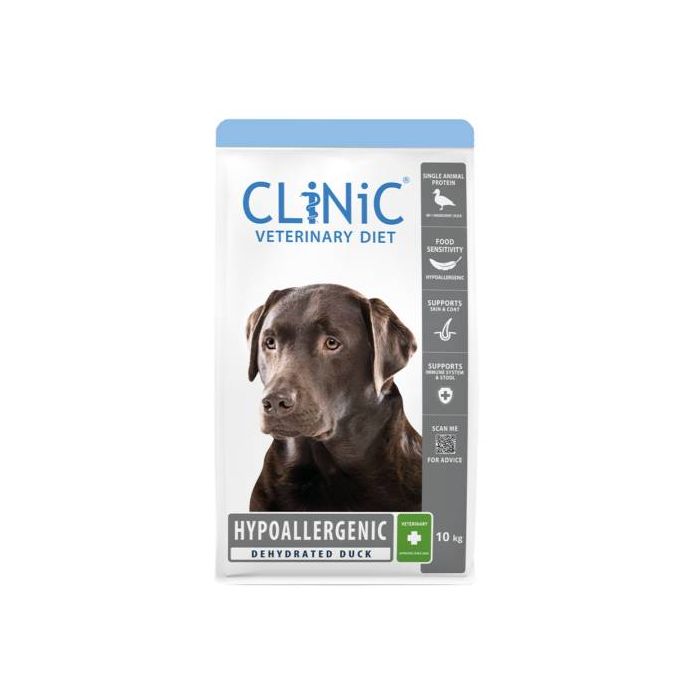 CLiNiC Dog Hypoallergenic Duck - 10 kg.