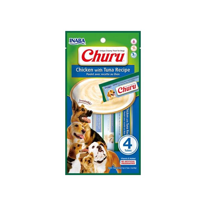 Inaba Dog Churu Chicken & Tuna - 56 gr.