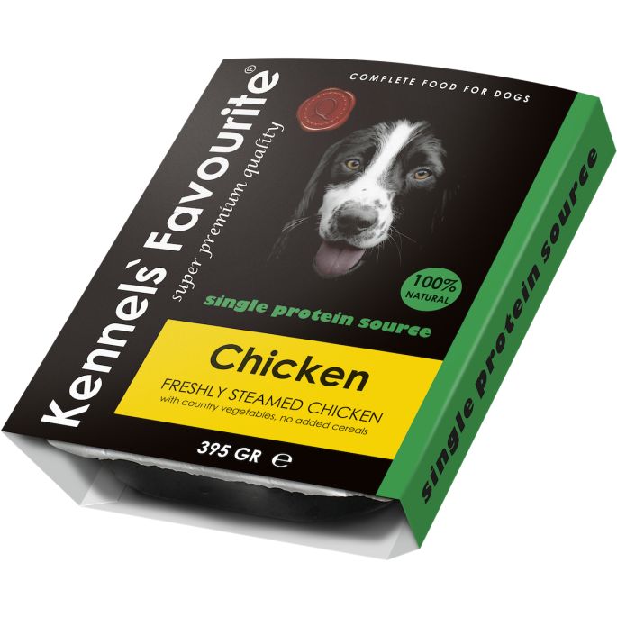 Kennels Fav. Steamed Chicken - 395 gr.