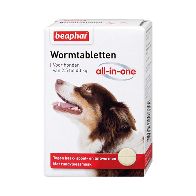 Beaphar wormtabletten All-in-one hond