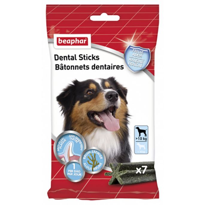 Dental Sticks Middel/Grote Hond > 10 kg7st.