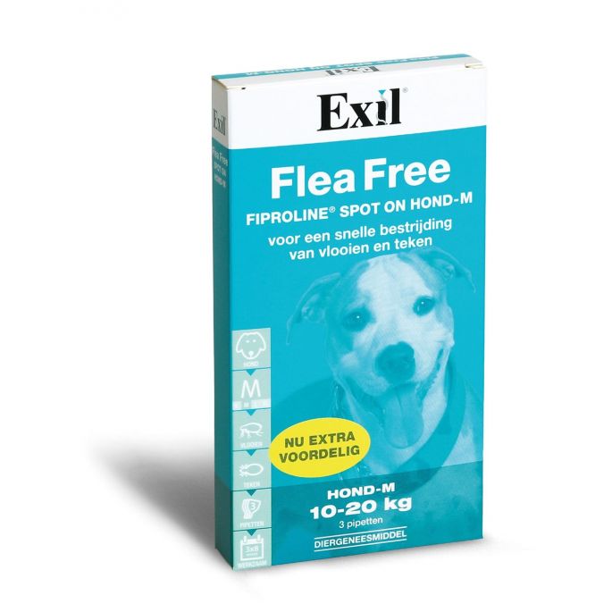 Exil Flea Free Spot on Hond