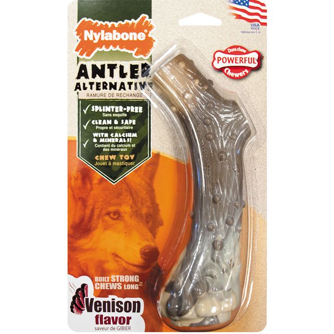 Nylabone DC Antlet Bone L. Verpakking: 1st. tot 22kg