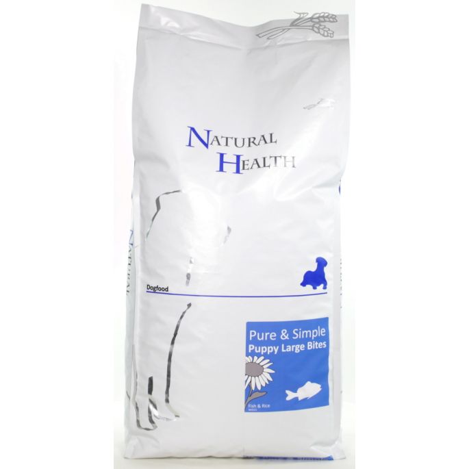 Natural Health Dog Puppy Large Bite Vis