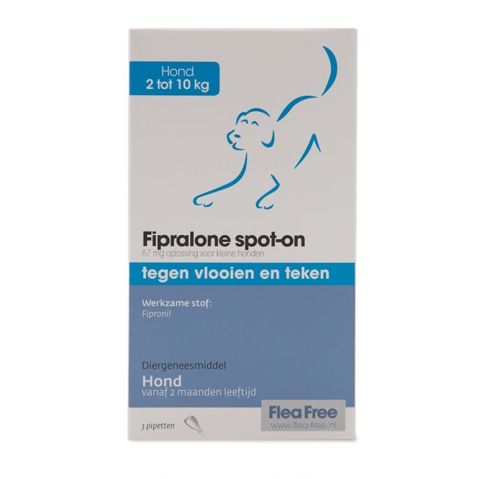 Flea Free Spot On Hond 3 Pipet