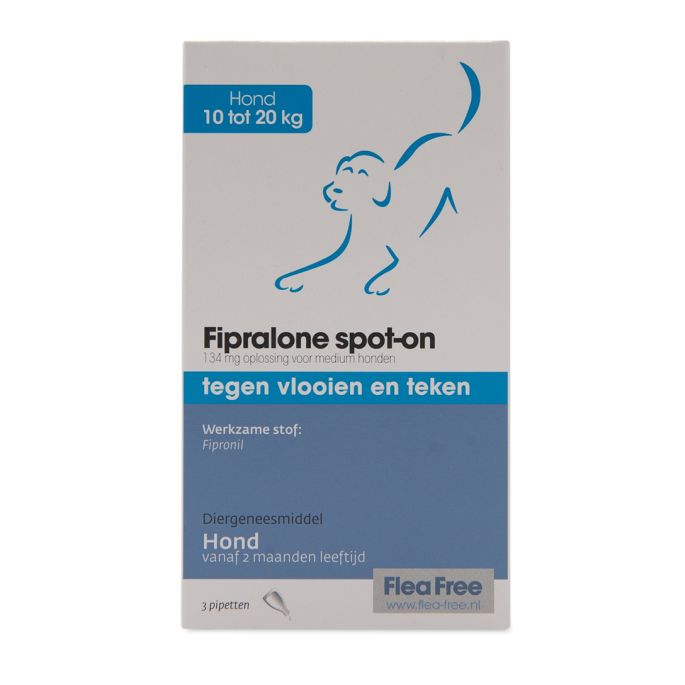 Flea Free Spot On Hond 3 Pipet