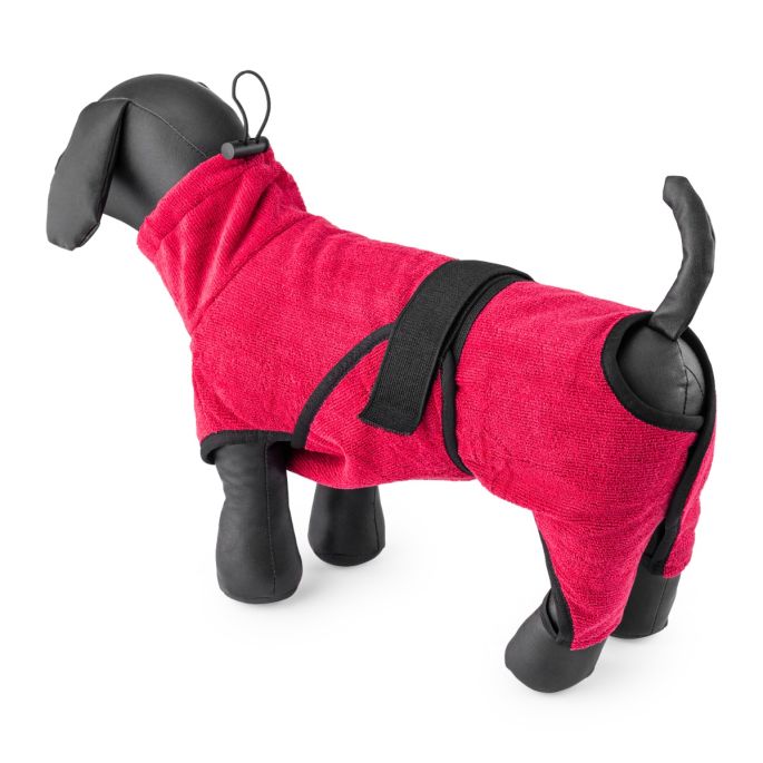 Badjas voor honden - Toobster - Rood