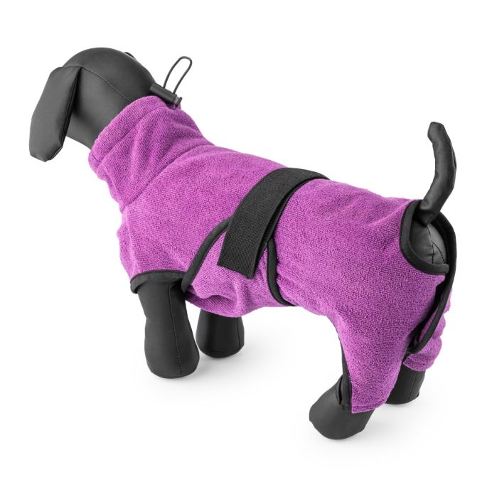 Badjas voor honden - Toobster - Paars