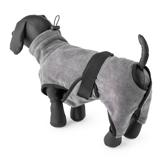 Badjas voor honden - Toobster - Grijs