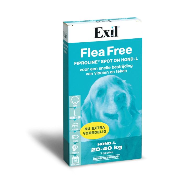 Exil Flea Free Spot on Hond