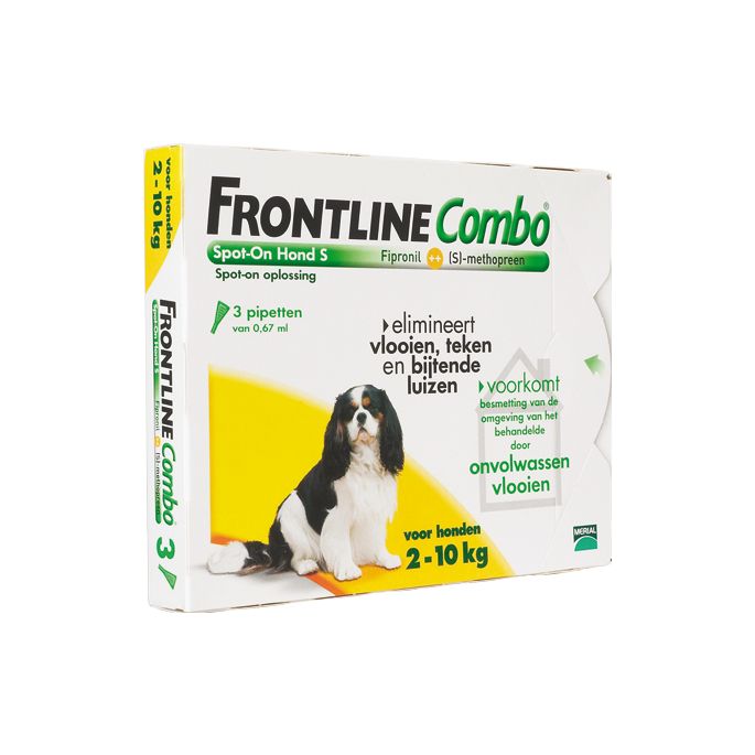 Frontline COMBO Dog S 3 pip. 2-10 kg