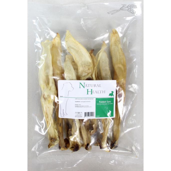 Natural Health Snack Konijnenoren 100 gram