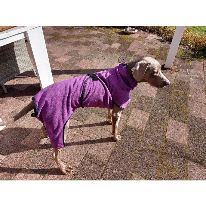 Badjas voor honden - Toobster - Paars