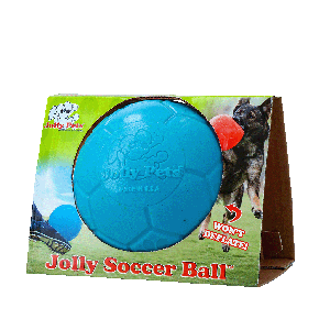 Jolly Soccer Ball 15cm Oceaan Blauw    