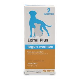 Exil No Worm Hond-S. Verpakking: 2 tab.