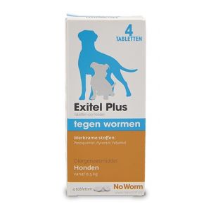 Exil No Worm Hond-M. Verpakking: 4 tab.