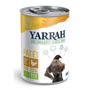 Yarrah Hond Blik Pate Kip 400 gram