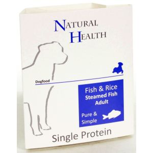 NH Dog Steamed P&S Fish & Rice 395 gram