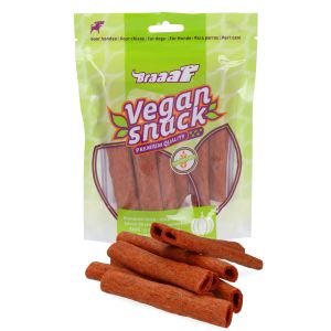 Braaaf Vegan Sticks Pompoen. 12cm 80 gram