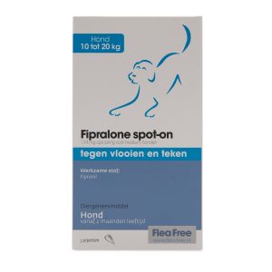 Flea Free Spot On Hond 3 Pipet