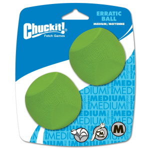 Chuckit Erratic Ball M 6 cm 2 Pack    