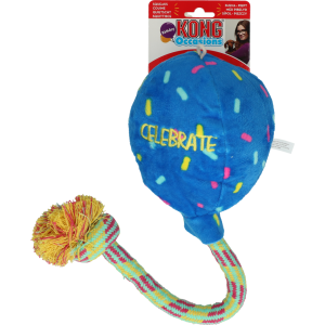 KONG Occasions Birthday Balloon Blue L    