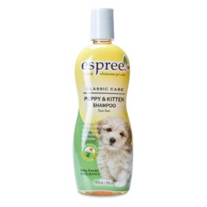 ESPREE Puppy & kitten shampoo. Verpakking: 355ml.