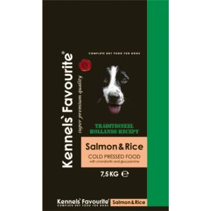 Kennels Favourite Salmon & Rice Cold Pressed - 7,5 kg.