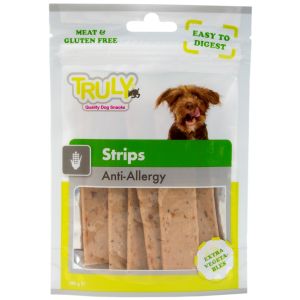 Truly Snacks Dog Strips Anti Allergy - 100 gr.