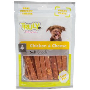 Truly Snacks Dog Chicken & Cheese - 90 gr.