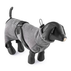 Badjas voor honden - Toobster - Grijs
