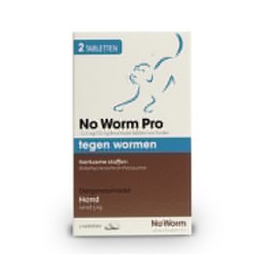 Exil No Worm Pro Hond-M. Verpakking: 2 tab.