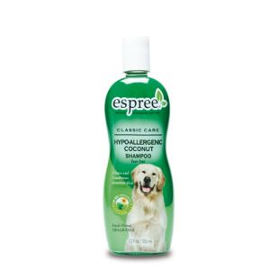 ESPREE Hypo-allergenic shampoo . Verpakking: 355 ml.
