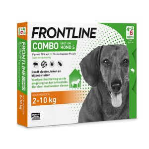 Frontline COMBO Dog S 4+2 Pipet. 2-10 kg