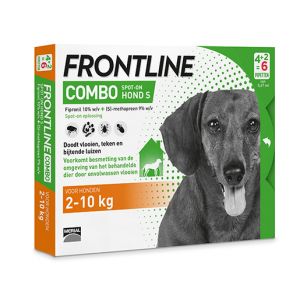 Frontline COMBO Dog S 4+2 Pipet. 2-10 kg