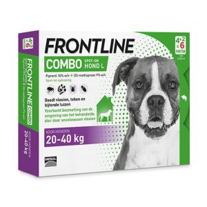 Frontline COMBO Dog L 4+2 Pipet. 20-40 kg