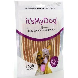 it's My Dog Chicken & Fish Sandwich - 85 gram