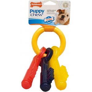 Nylabone Puppy Teething Keys L . Verpakking: 1st. tot 20 kg