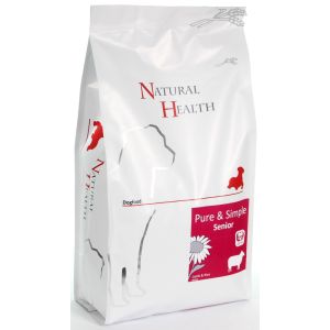 Natural Health hondenvoer lam en rijst Senior