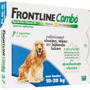Frontline COMBO Dog M 3 pip.  10-20 kg